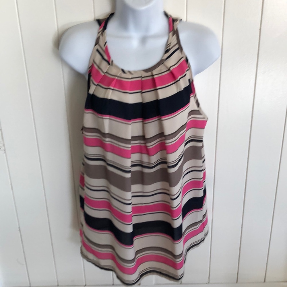 Willi Smith Side Stripe Sleeveless Cami Top